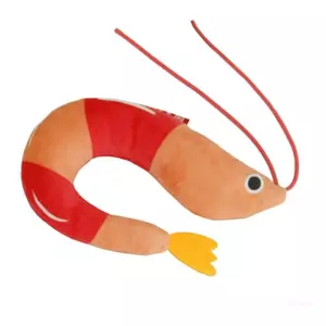 Realistic Shrimp Catnips Toy Plush Cats Teaser Play And Interactive Fun