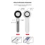 Kính lúp phóng đại chiếu sáng cầm tay 60X cầm tay với 8 đèn LED hỗ trợ đọc sách cho người cao tuổi