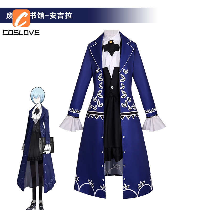 Trọn bộ trang phục cosplay phong cách Victoria lấy cảm hứng từ Anime Trò Chơi Thư Viện Của Ruina Angela
