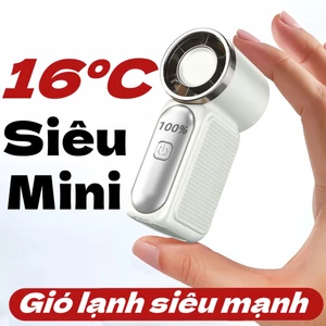 ​Quạt Cầm Tay Mini Tốc Độ Cao - Turbo Mạnh, Sạc USB, Chạy Lâu, Siêu Di Động Cho Ngoài Trời​