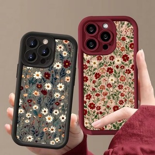 Ốp Điện Thoại Hoa Cúc Dễ Thương Cho VIVO V60 V40 V50 Lite Y29 Y39 Y28S Y29S Y04 YY03 Y21 Y21S Y33S Y21T Y33T Y20 Y20i Y11 Y12 Y15 Y17 Vỏ Mềm Họa Tiết Chống Sốc