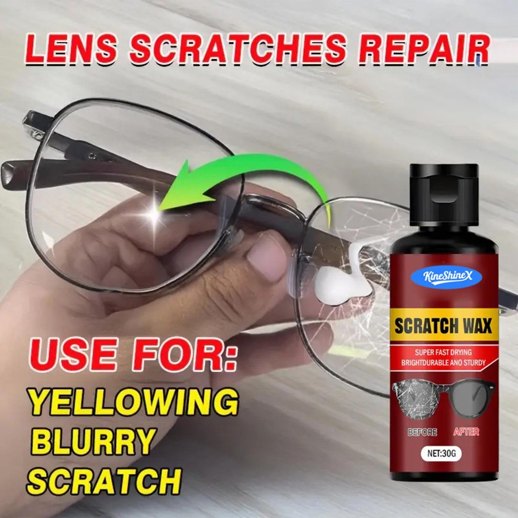 Tẩy vết xước cho kính mắt Kính râm Loại bỏ vết xước Chất lỏng Ba Lan Bảo vệ lâu trôi Kính mắt Chất lỏng làm sạch abrtedvn