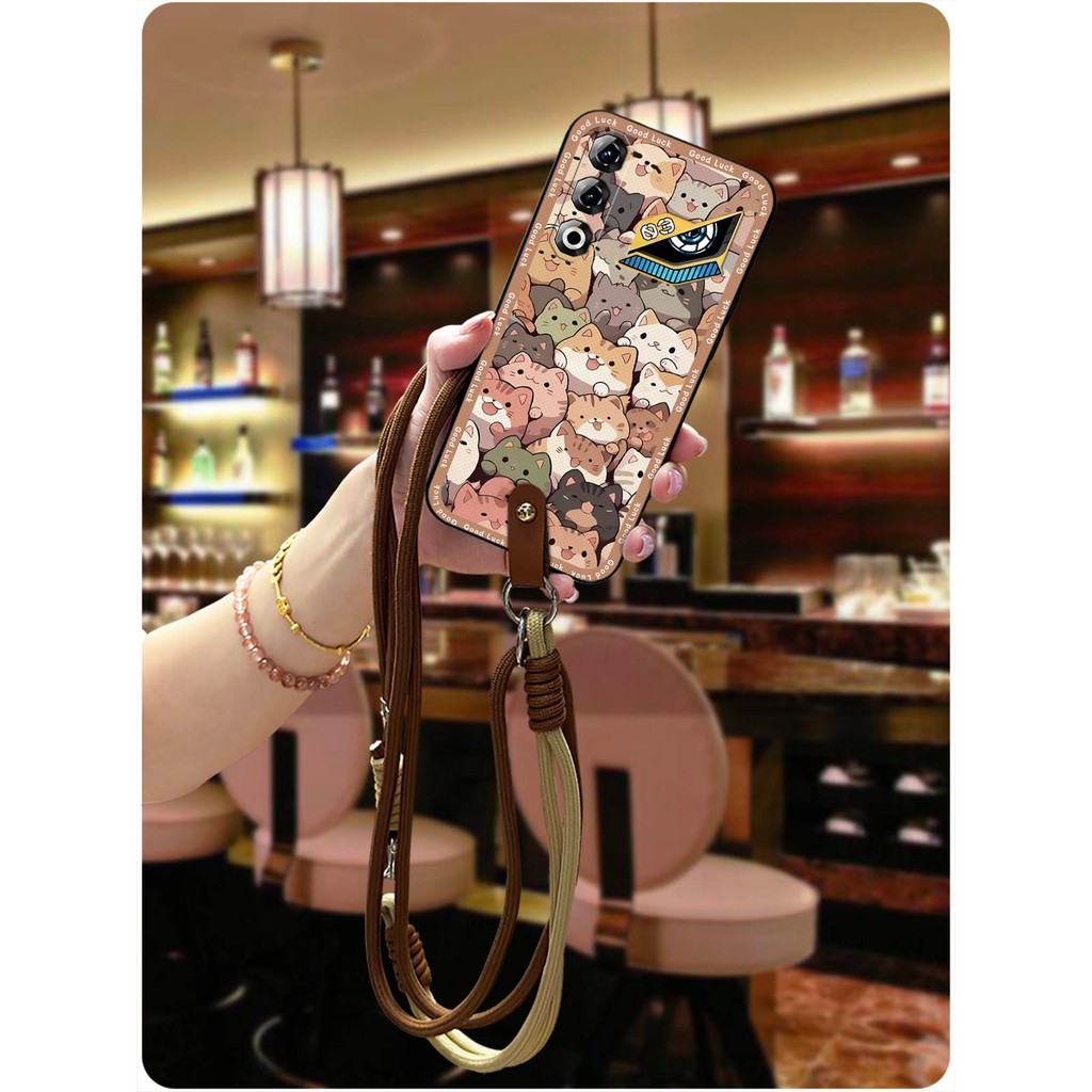 Ốp Điện Thoại TPU Bảo Vệ Toàn Bộ Cho ZTE Nubia Neo3 GT 5G, Dây Đeo Ngang, Chống Va Đập, Thiết Kế Thời Trang, Chống Bụi Bẩn, Thấm Nước