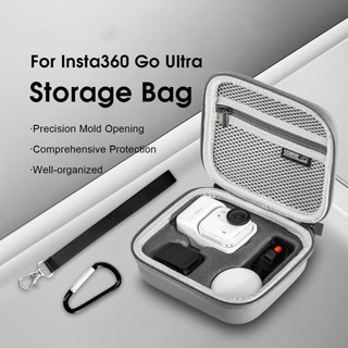Túi đựng JKDESIGN, Hộp đựng bảo vệ chống bụi, Túi xách thân Mini chống sốc di động cho phụ kiện máy ảnh Insta360 Go Ultra