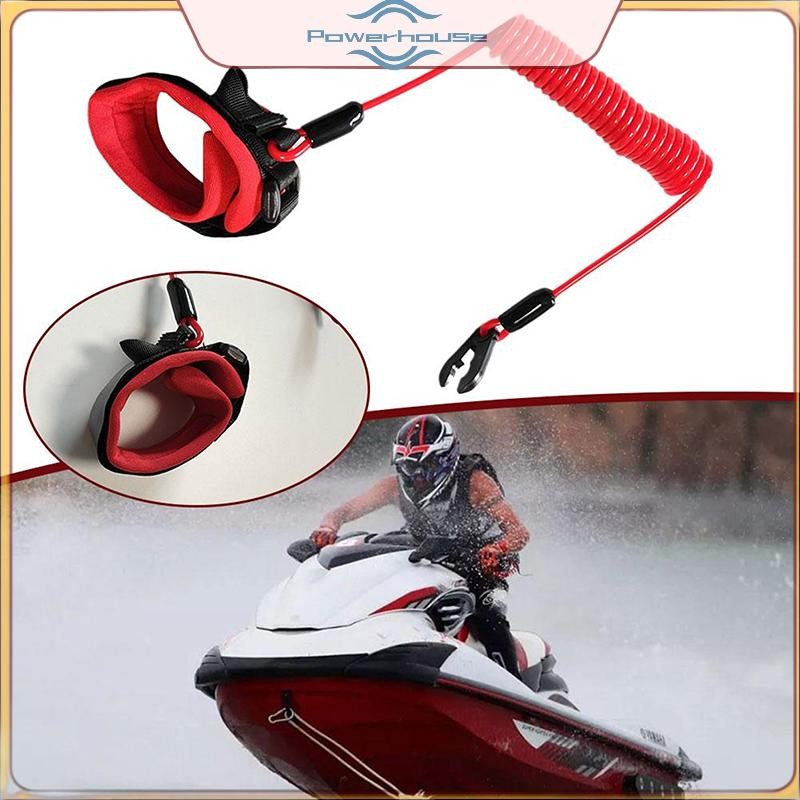 POWER Motorboat Flameout Rope Thuyền Dây An Toàn Dây Thuyền Phía Ngoài Động Cơ Động Cơ Dây Giết Dừng Cho Hầu Hết Động Cơ Ban.