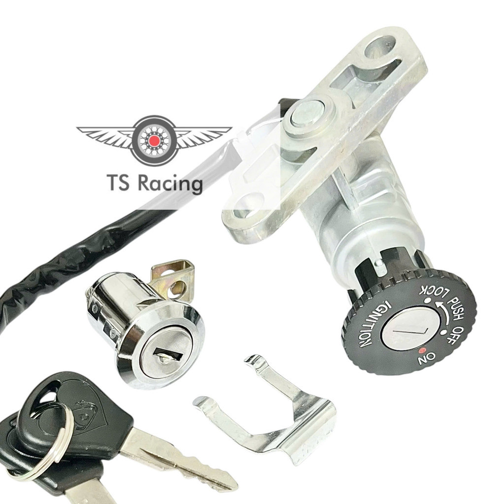 Bộ ổ khoá trước sau suzuki smash 110 vương niệm
