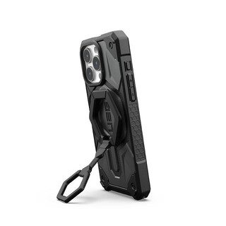 Đế nhẫn điện thoại UAG chính hãng Tương thích với MagSafe, Kẹp nhẫn đeo tay bằng kim loại có thể tháo rời & Chân đế có thể điều chỉnh xoay 360 cho iPhone 15 / 14 / 13, Giá đỡ điện thoại Galaxy S24 / S23