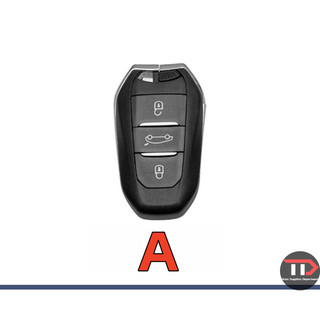 Vỏ chìa khóa xe hợp kim kẽm Peugeot Thích hợp cho 408x / 508L / 5008 / 4008 / 2008 / 308