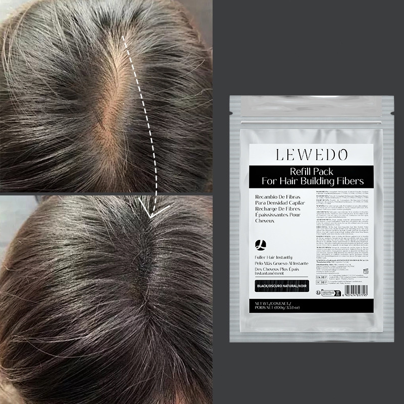 Bột Tóc LEWEDO Sợi Xây Dựng Tóc 100g Chất Làm Dày Tóc