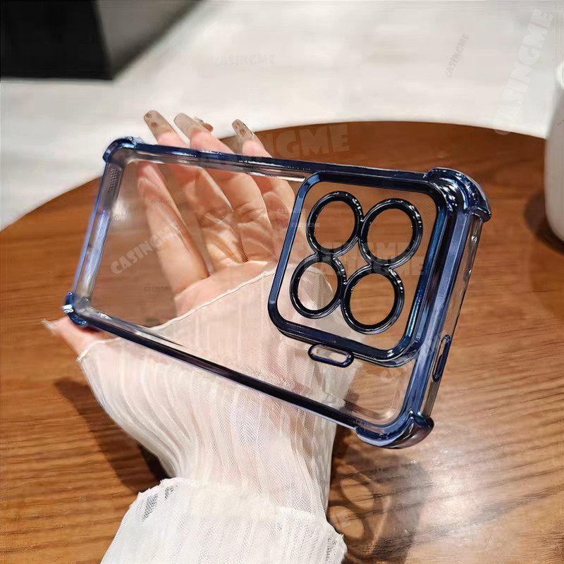 Ốp Bảo Vệ Ống Kính Mạ Xiaomi 17T 15TPro 2025 Cho Xiaomi 15T 15T 15 T T15 15TPro Xiaomi15T Pro 4G 5G 4 Góc Góc Bảo Vệ Chống Sốc Ốp lưng Chống Sốc