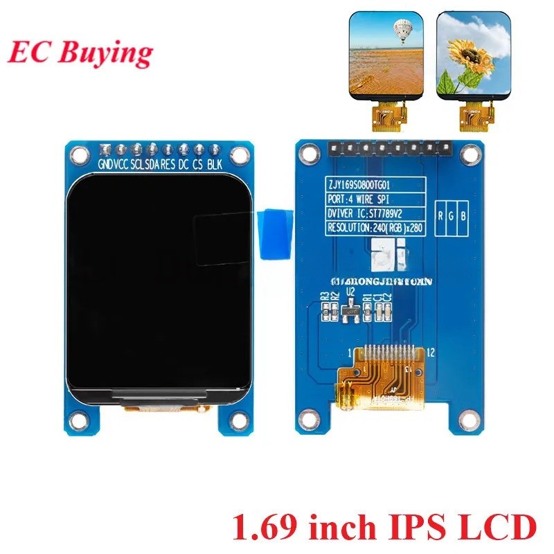 EC buying Mô-đun hiển thị TFT màu 1.69 Inch 1.69 