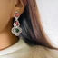 Thời Trang Hàn Quốc Ánh Sáng Thanh Lịch Sang Trọng Phong Cách Mới Bông Tai Zircon Bán Buôn