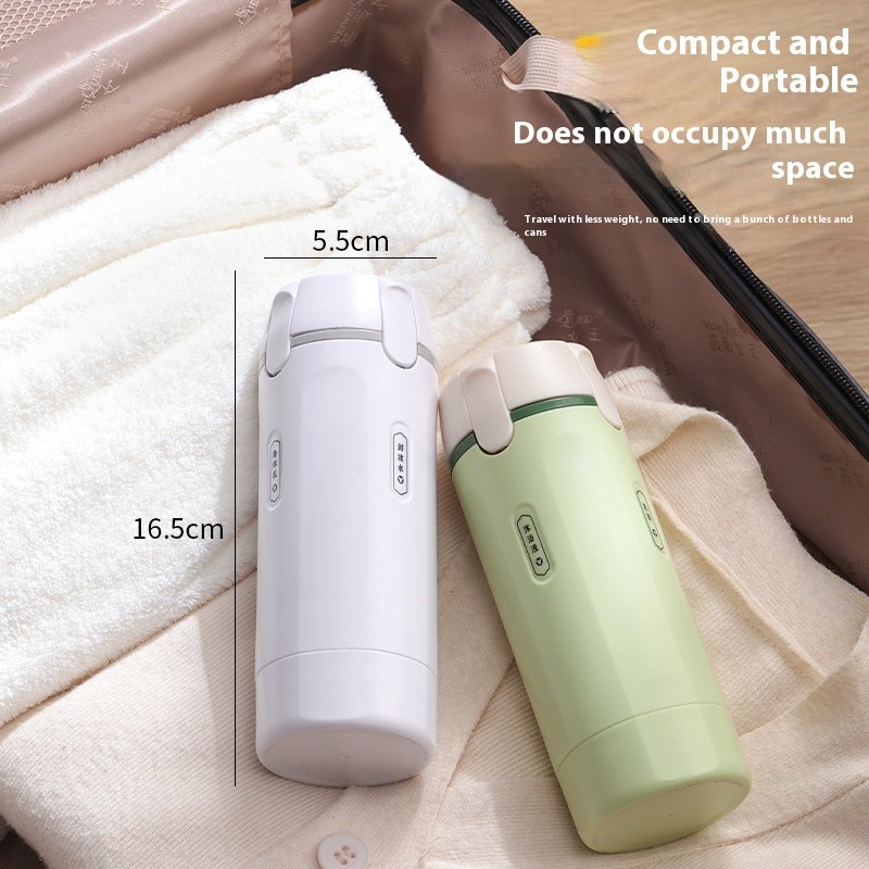 Bộ chăm sóc rửa đóng chai phụ du lịch bốn trong một Bộ di động chống rò rỉ Thiết kế kiểu đẩy Dầu gội Sữa tắm Dễ dàng lưu trữ cần thiết cho chuyến đi công tác Thể dục