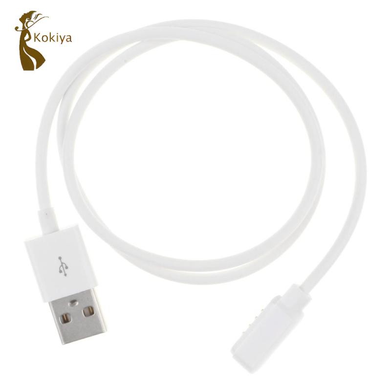 Dây sạc cáp kokiya USB 2.0 đến 4 PIN cho vòng đeo tay đồng hồ thông minh