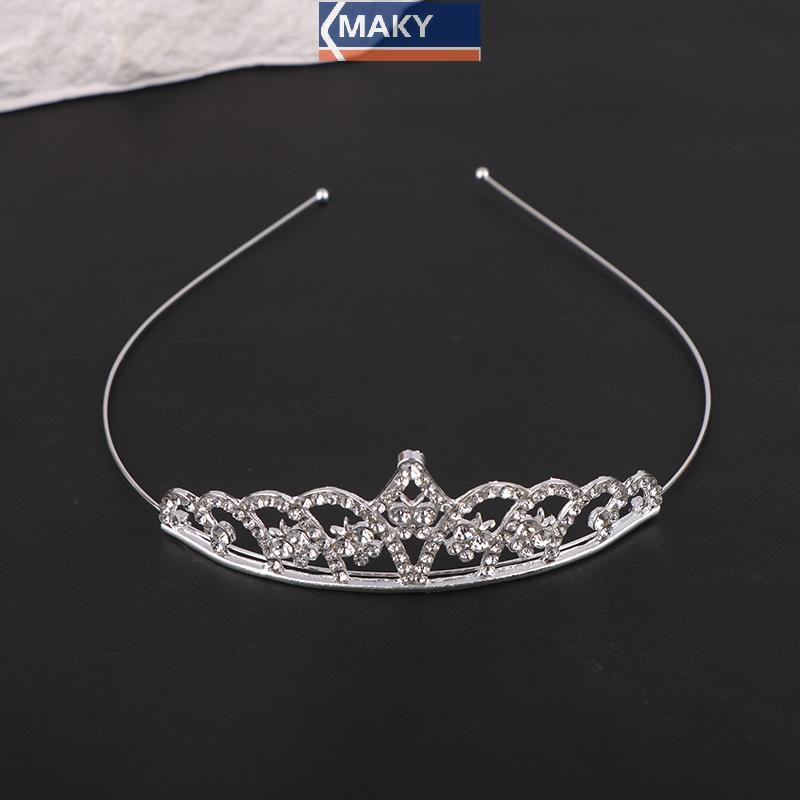 Onetimingcool Nữ Mới Gió Ngọt Ngào Công Chúa Tiara Tiệc Sinh Nhật Vương Miện Cho Đảng Trang Trí Vương Miện VN