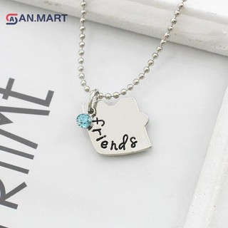 Bigdealssuper 3 Cái / bộ Trái Tim Chia Mặt Dây Chuyền Vòng Cổ Người Bạn Thân Nhất Bff Tình Bạn Cặp Đôi Vòng Cổ Trang Sức Thời Trang Siêu