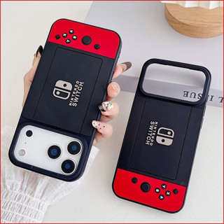 3D Silicon Ngang Tay Cầm Hình Dành Cho iPhone 17 16 15 14 13 12 11 Pro Max 7 8 X XR XS Cover