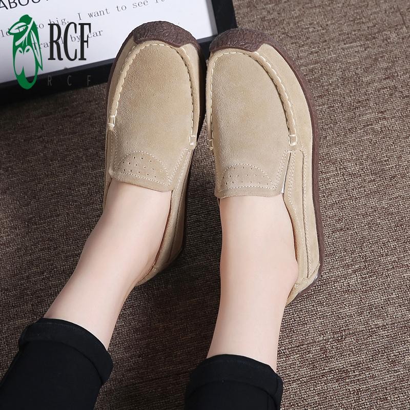 Giày đế bằng thông thường dành cho nữ - Giày công sở dệt nhẹ thoải mái dành cho nữ
