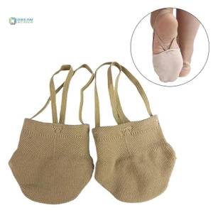 Thể dục nhịp điệu Tất nửa mềm mại Giày tập thể dục nghệ thuật Giày khiêu vũ chuyên nghiệp Tất đế mềm bảo vệ chân Giày khiêu vũ đàn hồi ﻿ Thai