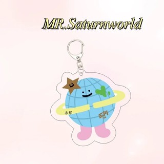 GMM Idol Doll Q Version Keychain Acrylic Double-side Hanging Pendants Winnysatang Earthmix Namtanfilm