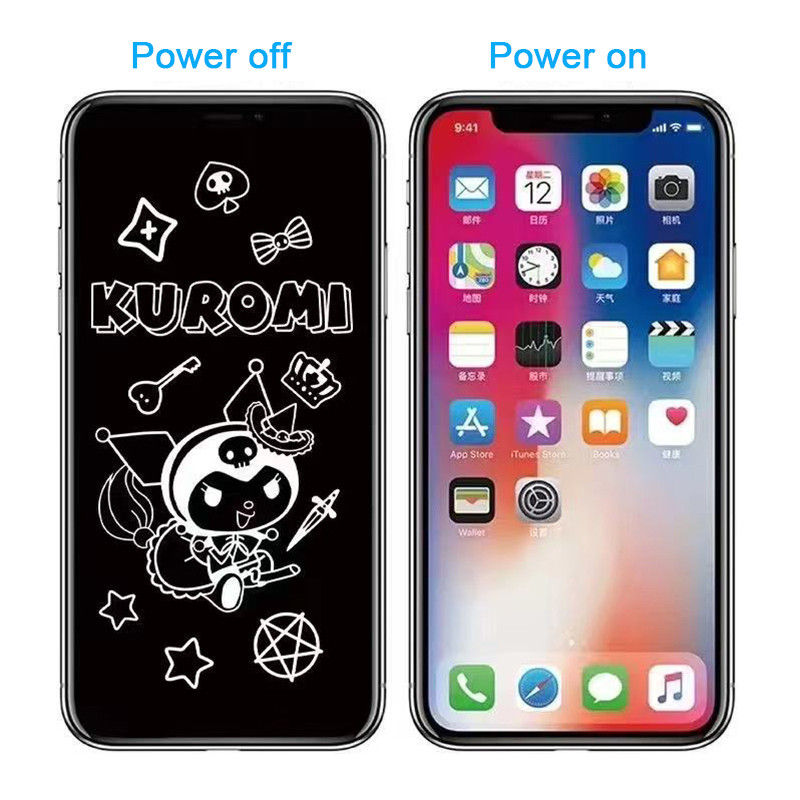 Dành cho iPhone 17 16 15 Pro max plus Bảo hiểm toàn diện Bảo vệ màn hình Hoạt hình 6D Shadow Trong suốt Full Cover Kính cường lực 15Pro 15Promax 15Plus 16Promax 16Plus 17Pro 17Promax