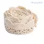 WANYEDI 1 Chiếc Viền Ren Cotton, Chiều Rộng 2cm 20 Sân Chiều Dài Vải Ren Ruy Băng, Vintage Màu Be & Trắng & Đen Sòe Ren Cạnh Để Trang Trí Rèm
