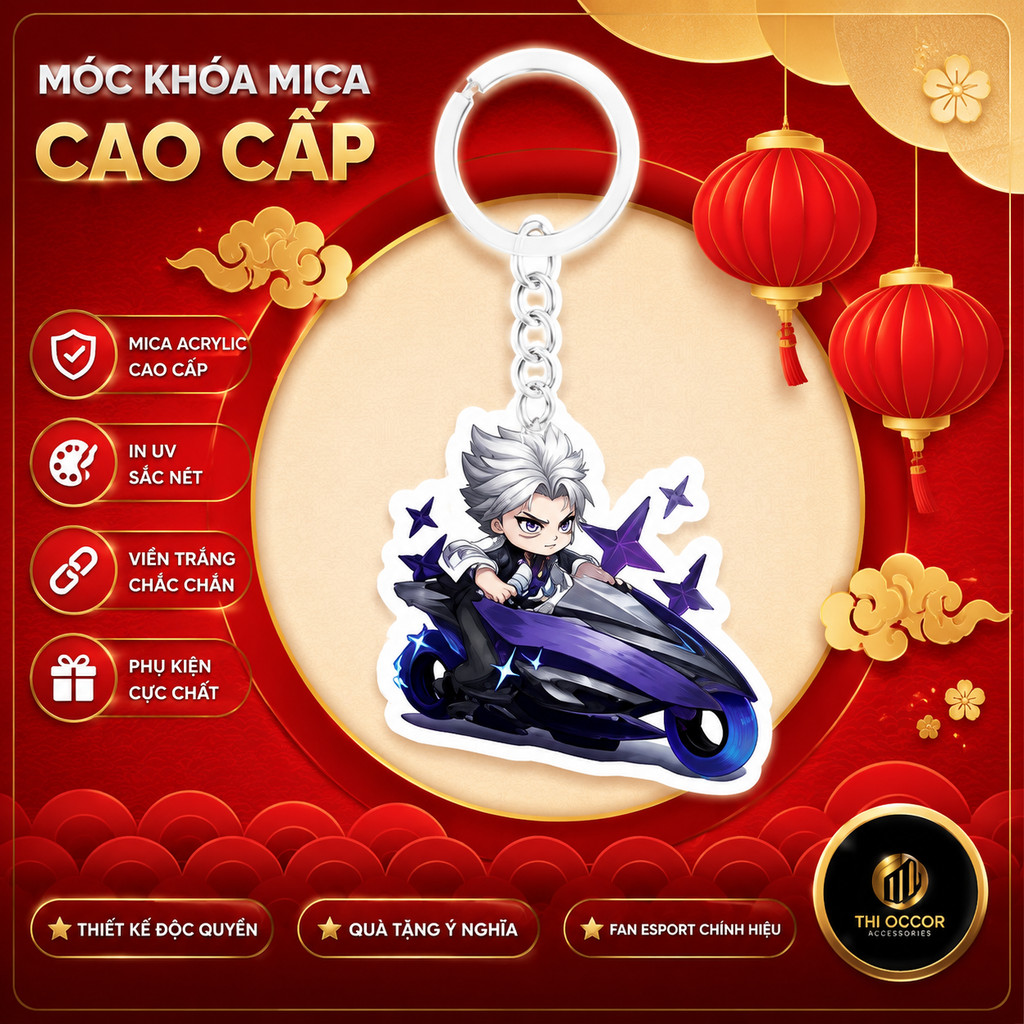 Móc khoá Liên Quân - Nakroth - ARENA OF VALOR