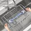 AA 1 Bộ sắp xếp bồn rửa bằng thép không gỉ có thể điều chỉnh với giỏ thoát nước chống trượt Tiết kiệm không gian để lưu trữ mặt bàn nhà bếp VN
