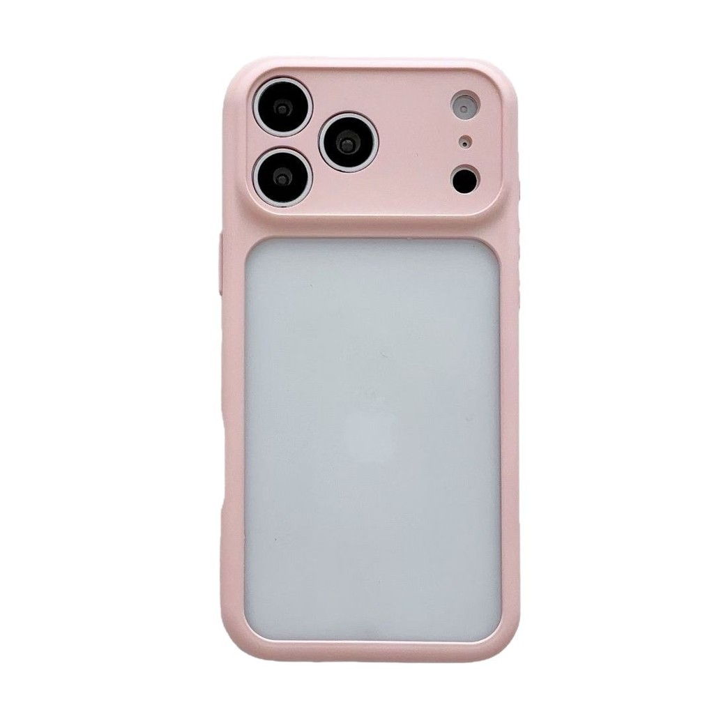 Thích hợp cho Apple 17pro Vỏ điện thoại màu kẹo iphone15 / 16 giây Vỏ bảo vệ Acrylic cửa sổ lớn hơn