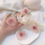 Lưới Camellia Hoa Scrunchy Dây Buộc Tóc Nữ Dây Buộc Tóc Đầu Bóng Đuôi Ngựa Đầu Dây Siêu Cổ Tích Tính Khí Dây Cao Su Phụ Kiện Tóc