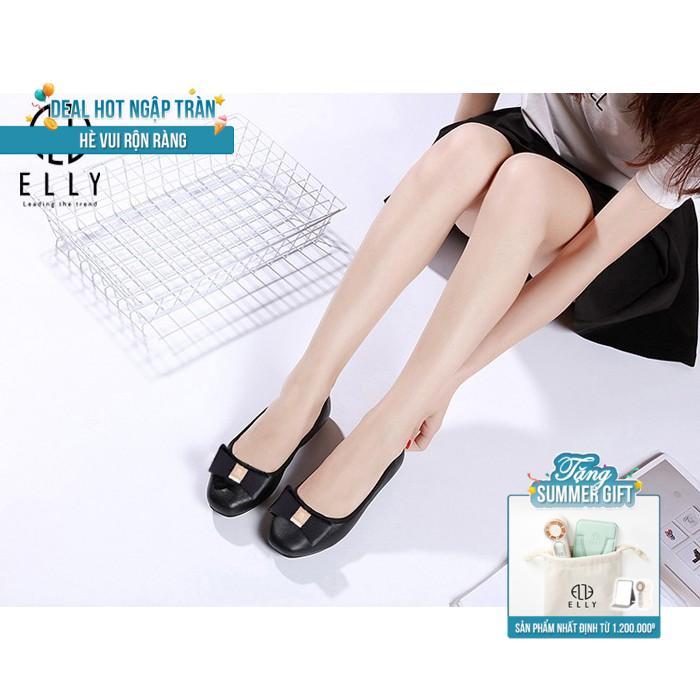 Giày nữ cao cấp da thật ELLY – EGT64