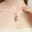 SSVN Đáng Yêu Nga Mặt Dây Chuyền Móc Khóa Matryoshka Búp Bê Nelace Áo Len Dây Chuyền Trang Sức Thời Trang Quà Tặng Cho Nữ.