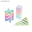 SSVN 1 Mảnh Xoắn Ốc Nón Áp Trang Trí 3D In Kim Tự Tháp Không Thể Vượt Qua Điêu Khắc Trụ Vuông Xoắn Vít Fidget Đồ Chơi.
