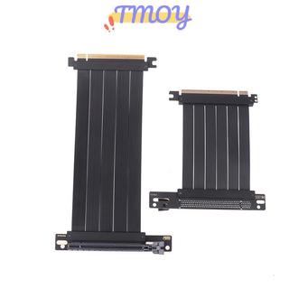 TMOY Full Speed PCIE 3.0 4.0 16x Riser Cable Card đồ họa Cáp mở rộng PCIE Express GPU Mở rộng thẻ Riser Shielded Extender TMOY
