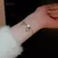 AqToCna Thời Trang Màu Hồng Pha Lê Zircon Trái Tim Nơ Ngôi Sao Mặt Dây Chuyền Vòng Tay Nữ Cô Gái Đơn Giản Thẩm Mỹ Y2K Trang Sức Quà Tặng Sinh Nhật AqToCna