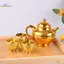 Bộ ấm đun nước cổ điển bằng nhựa HL kèm kính Đồ trang trí nhà LMWU