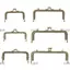 CAST Ví Khung Kiss Clasp, Túi Kim Loại Phần Cứng Ví Khóa Khung, Mini Vintage Túi Khóa DIY Thủ Công