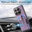 Dành Cho Xiaomi 17T Pro 17TPro 2026 Ốp lưng Lật Khe Cắm Thẻ Da Nhẫn Giá Đỡ Vỏ Xiaomi17TPro Xiaomi17T Từ Tính Chống Sốc Ví Retro Ốp Lưng