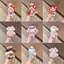 PS1 Sanrio Hello Kitty Plushie Xoăn Hair Chef Series Sang Trọng Túi Búp Bê Charm SP1