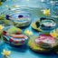 SUIT Thời Trang Cầu Vồng Đuôi Cá Kẹp Tóc Barrette Có Răng Chống Trơn Trượt Lý Tưởng Cho Thể Thao Nhảy Múa Thời Gian Dài Mặc