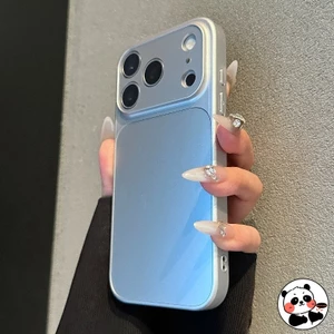 Ốp Điện Thoại Bạc Đơn Giản Cho Huawei Mate 80 Pro Max 70 Air 60 Por Plus 50 40 30 Pro Vỏ PU Dễ Thương Mờ Kinh Doanh Vỏ Mềm
