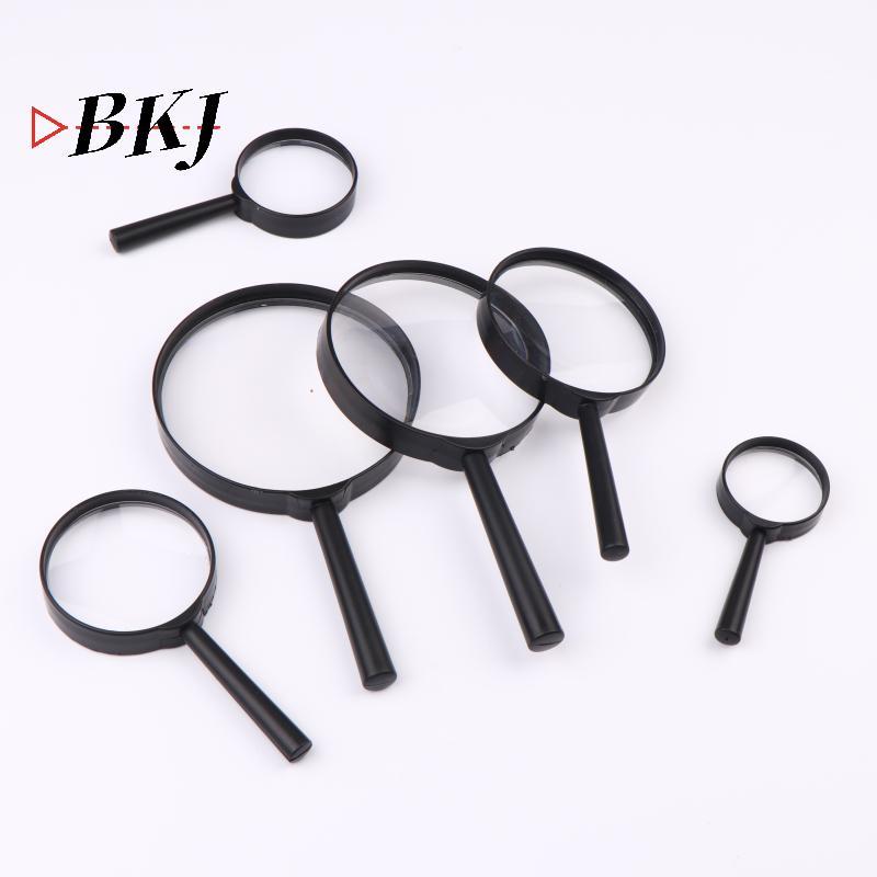 [KJ] Kính lúp cầm tay 5X Loupe 40-100mm Ống kính đọc sách cho sách, trang sức [Mới]
