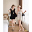 Set Bộ Nữ Ngắn Phối BI NƠ Vai Họa Tiết Chấm Bi Ngắn Cực Xinh Chất vài Mát Nhẹ THỜI TRANG MỚI HIYU 66 STORE