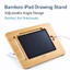 Chân Đế Máy Tính Bảng Tre Có Thể Điều Chỉnh Có Thể Gập Lại IPad Giá Đỡ Nhiều Góc Cho IPad Pro 11 12.9 Inch Có Khe Cắm Bút