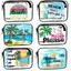 # HB # Summer Travel Essential 1 Chiếc Túi Trang Điểm Trong Suốt PVC Bền Cho Tổ Chức Vệ Sinh.