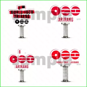 HT3 BTS Tấm Đứng Acrylic Lắc Ký Đứng THẾ GIỚI TOUR ARIRANG Ngôi Sao Để Bàn Trang Trí TH3