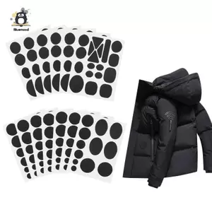 1 Bộ Miếng Dán Sửa Chữa Quần Áo Tự Dính Các Loại Hình Đa Năng Bền Vải Cố Định Cho Xuống Jaets Và May Mặc Mới