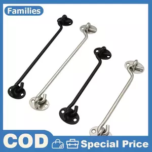 1 Bộ Barn Cửa Chốt Cabin Móc Chốt Mắt Dễ Dàng Lo Cho Cửa Sổ Cửa Barn