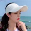 Bluelover Mùa Hè Chống Tia UV Mũ Chống Nắng Nữ Rỗng Mũ Du Lịch Bãi Biển Thể Thao Ngoài Trời Tấm Che Mũ Dệt Kim Mũ Bóng Chày Mới