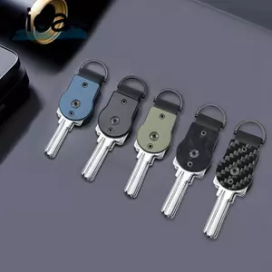 Hộp đựng chìa khóa YICA, Hộp đựng chìa khóa bền bằng hợp kim nhôm, Di động có khóa giữ Mini 2-5 phím Dụng cụ lưu trữ chìa khóa cho kích thước đa năng